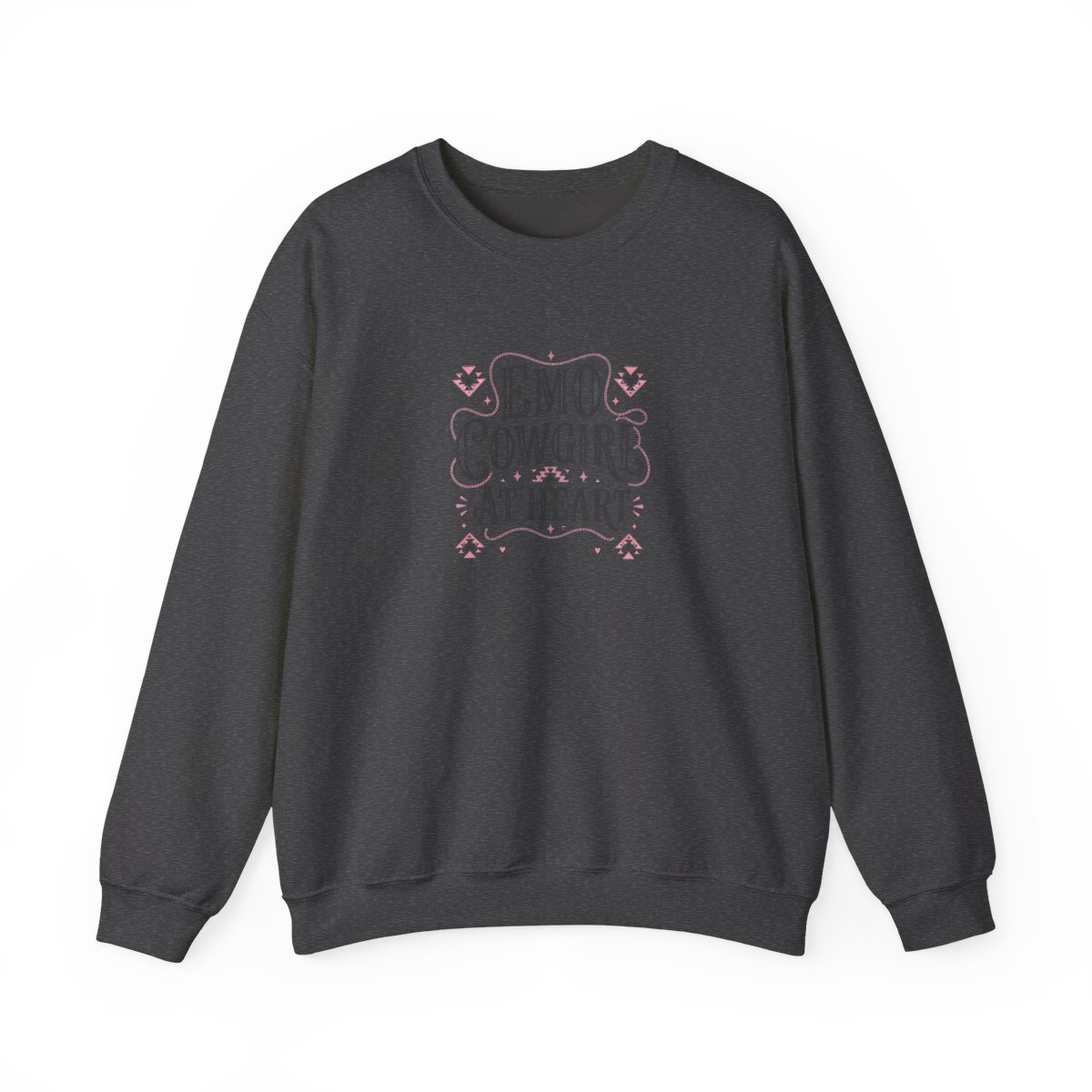 Megan Moroney "Emo Cowgirl At Heart" Crewneck - alternate angle 2, merchandise