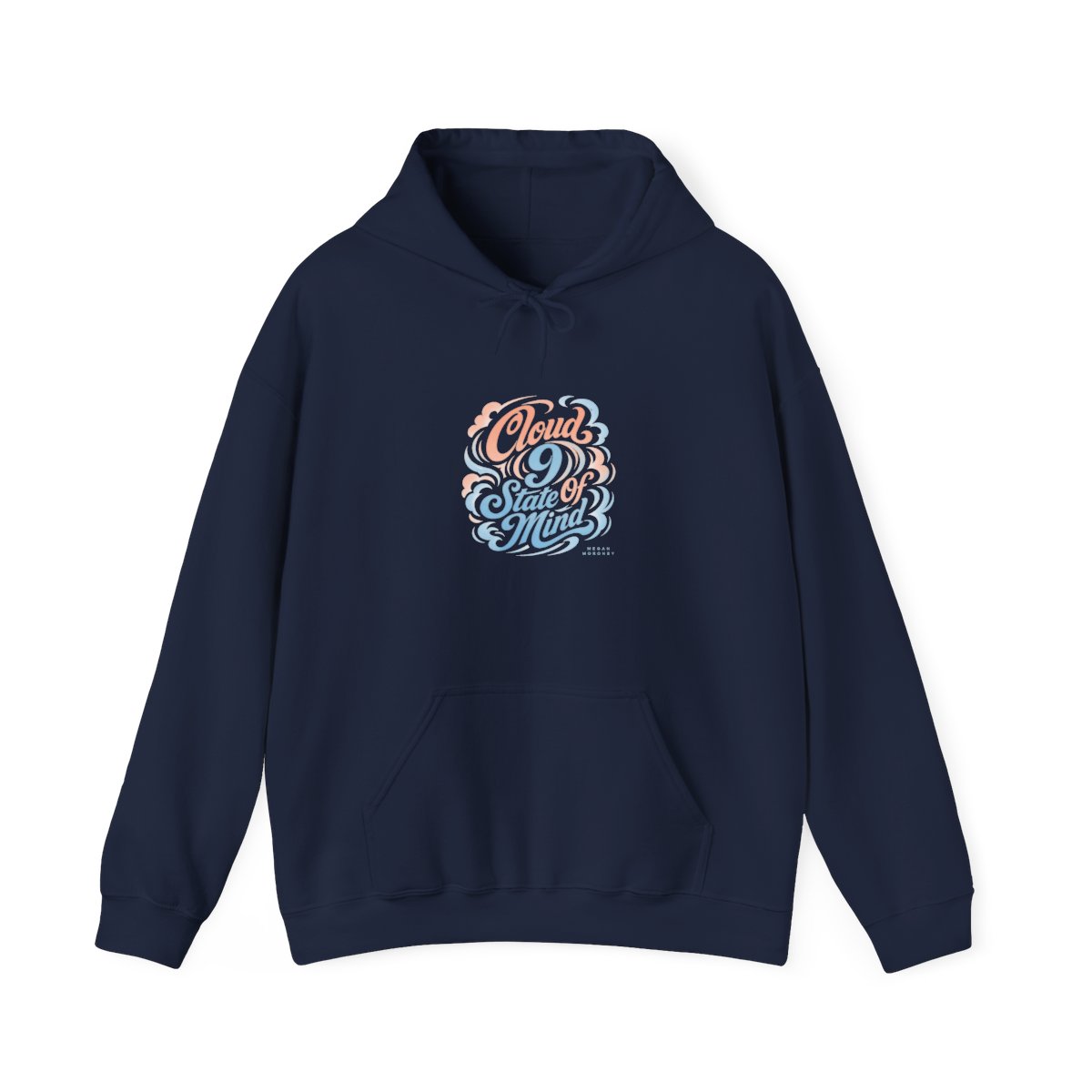 Megan Moroney "Cloud 9 State Of Mind" Hoodie - alternate angle 3, merchandise