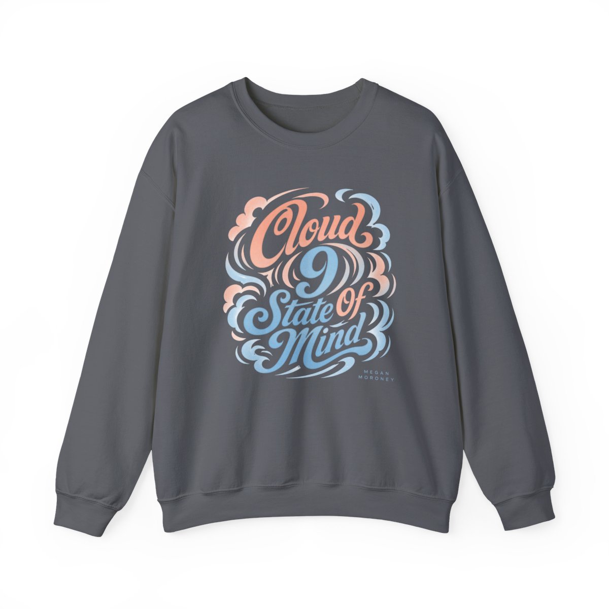 Megan Moroney "Cloud 9 State Of Mind" Crewneck - alternate angle 4, merchandise
