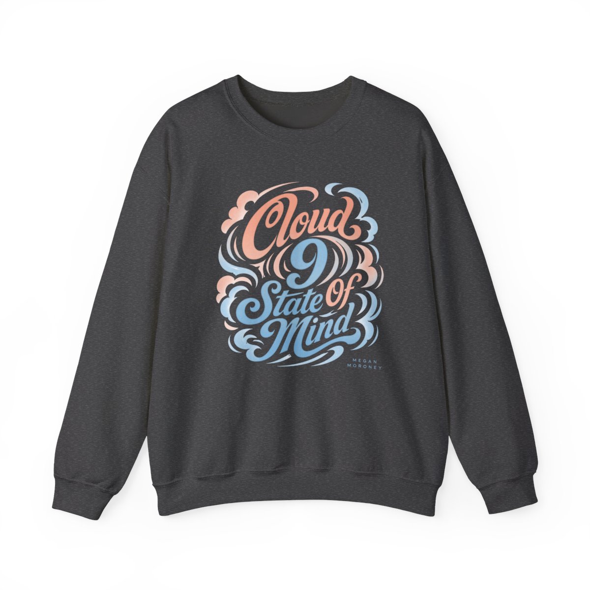 Megan Moroney "Cloud 9 State Of Mind" Crewneck - alternate angle 2, merchandise