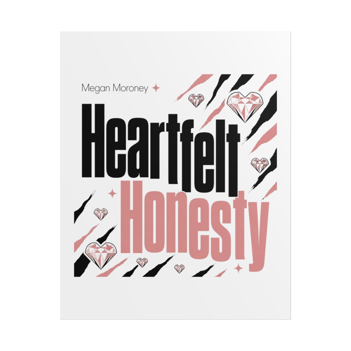 Megan Moroney "Heartfelt Honesty" Poster - Official Posters & Wall Art merchandise