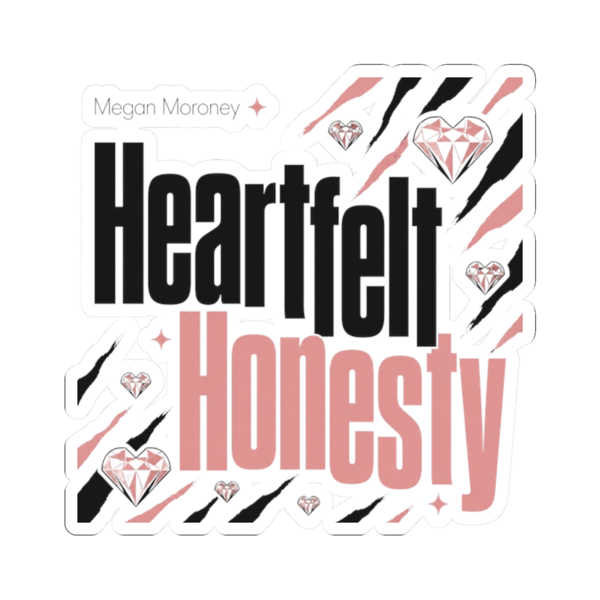 Megan Moroney "Heartfelt Honesty" Sticker - Official Stickers merchandise