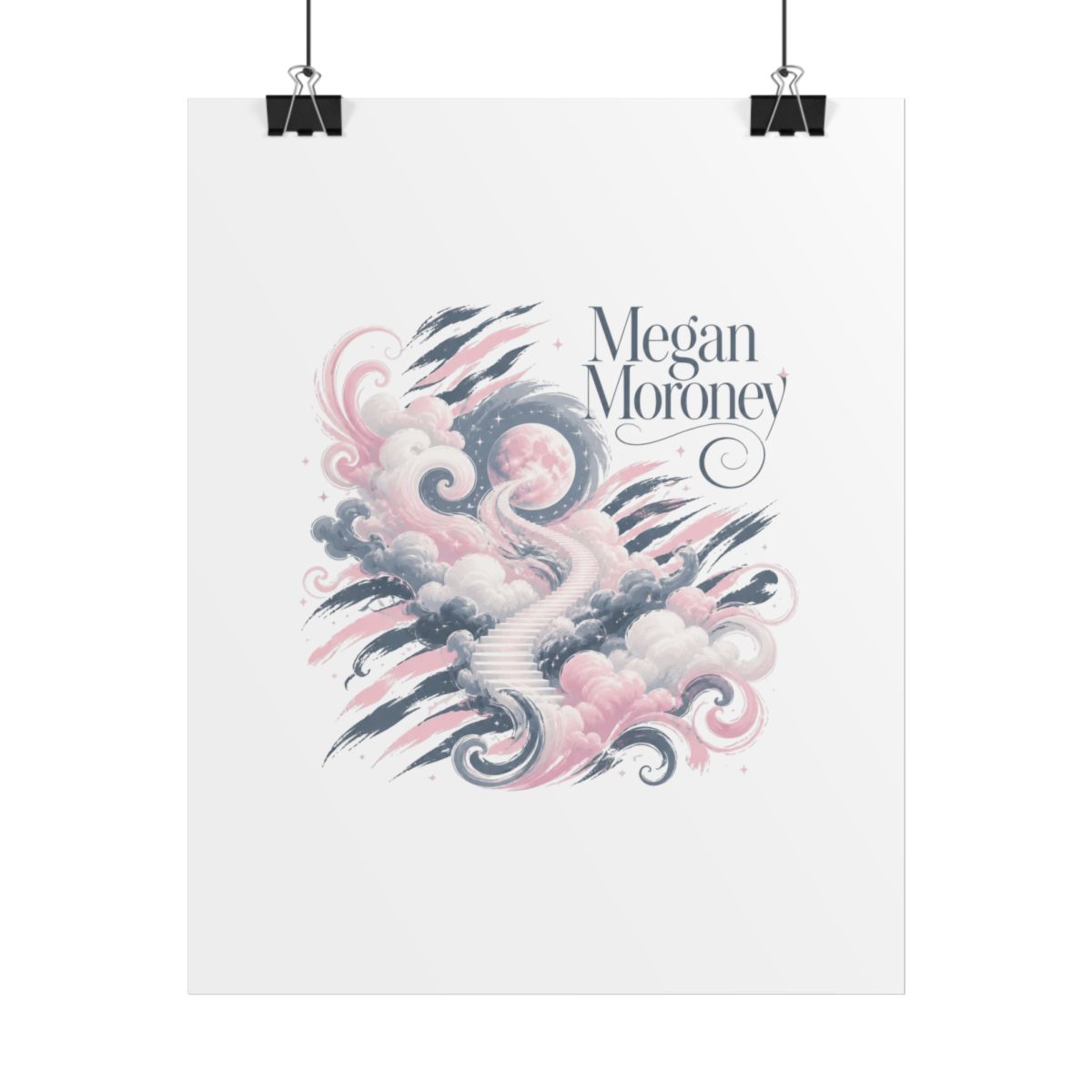 Megan Moroney "Cloud 9 Dreamscape." Poster