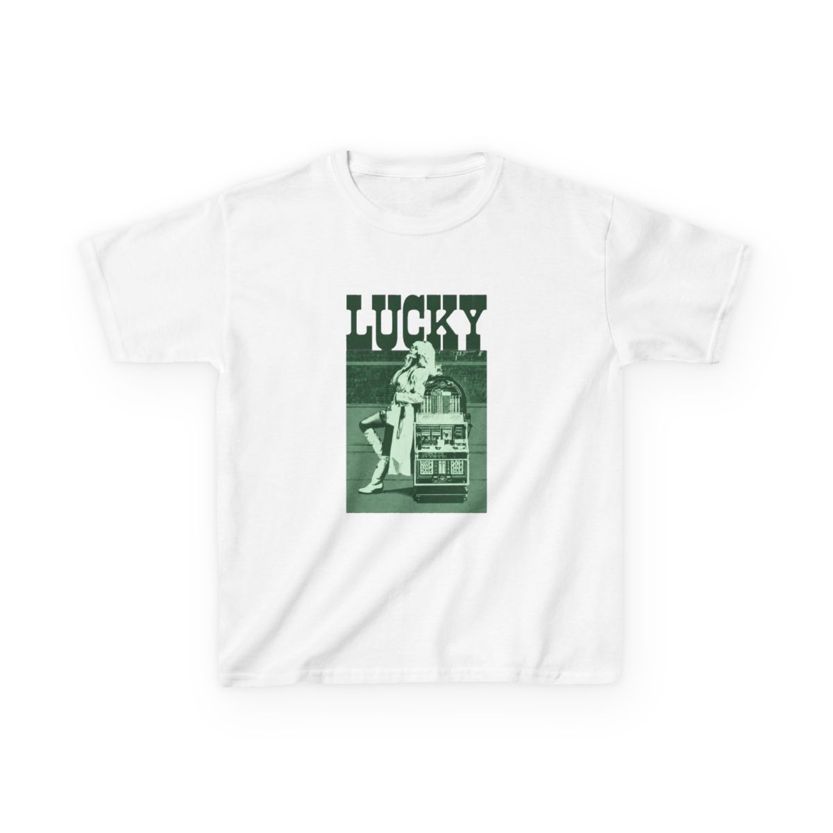 Megan Moroney Lucky Portrait Kids T-Shirt