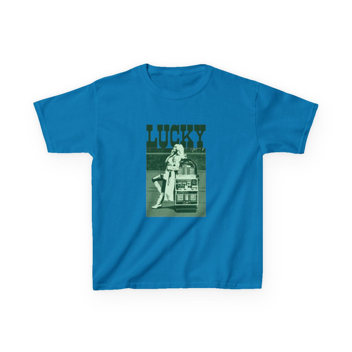 Megan Moroney Lucky Portrait Kids T-Shirt - alternate angle 5, merchandise