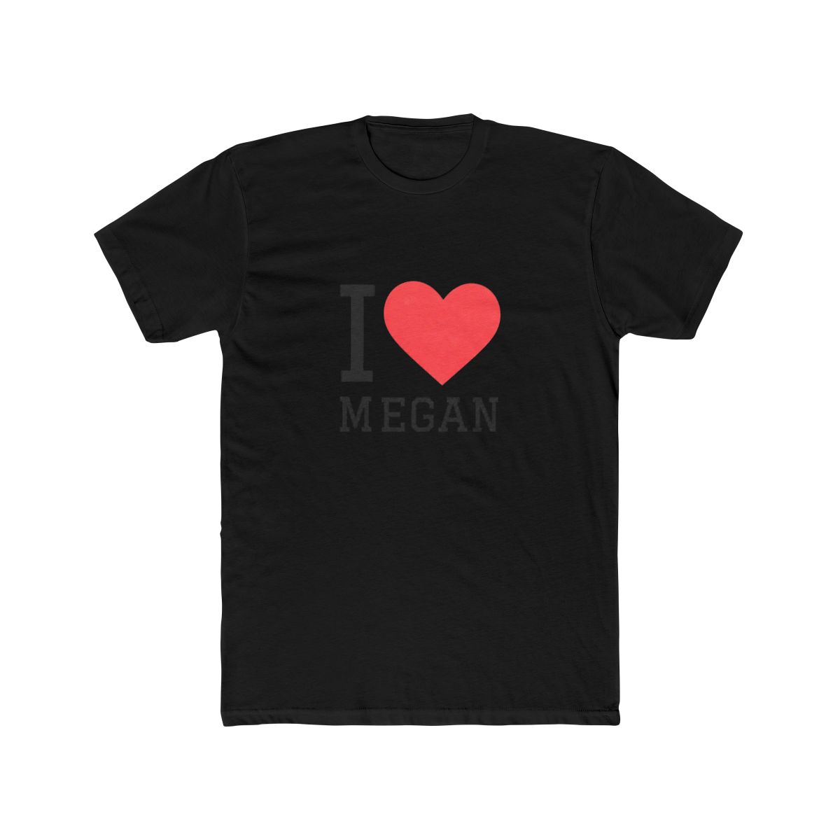 I love Megan T Shirt | Megan Moroney - alternate angle 2, merchandise